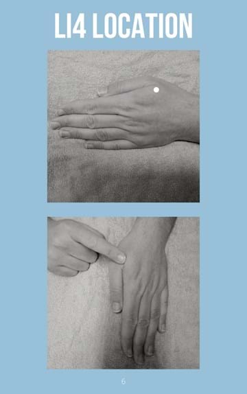 Image of He Gu acupressure point
